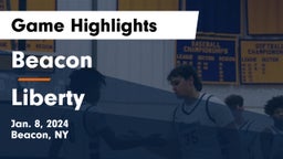 Beacon  vs Liberty  Game Highlights - Jan. 8, 2024