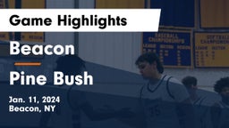 Beacon  vs Pine Bush  Game Highlights - Jan. 11, 2024