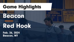 Beacon  vs Red Hook  Game Highlights - Feb. 26, 2024