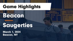 Beacon  vs Saugerties  Game Highlights - March 1, 2024