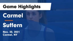 Carmel  vs Suffern  Game Highlights - Nov. 30, 2021