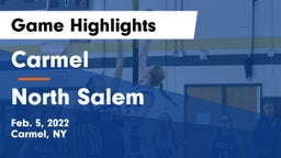 Carmel  vs North Salem  Game Highlights - Feb. 5, 2022