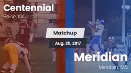 Matchup: Centennial High vs. Meridian  2017