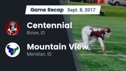 Recap: Centennial  vs. Mountain View  2017