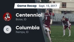 Recap: Centennial  vs. Columbia  2017