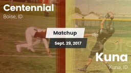 Matchup: Centennial High vs. Kuna  2017