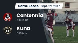 Recap: Centennial  vs. Kuna  2017