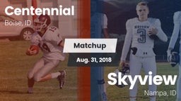 Matchup: Centennial High vs. Skyview  2018