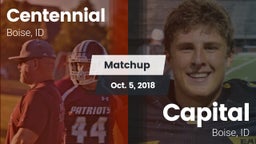 Matchup: Centennial High vs. Capital  2018