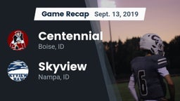 Recap: Centennial  vs. Skyview  2019
