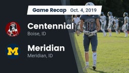 Recap: Centennial  vs. Meridian  2019