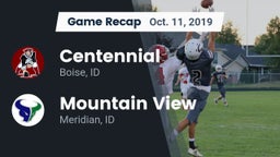 Recap: Centennial  vs. Mountain View  2019