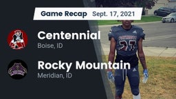 Recap: Centennial  vs. Rocky Mountain  2021