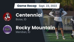 Recap: Centennial  vs. Rocky Mountain  2022