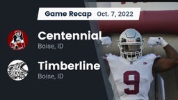 Recap: Centennial  vs. Timberline  2022