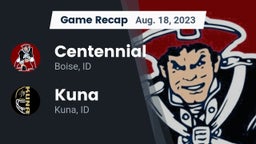 Recap: Centennial  vs. Kuna  2023