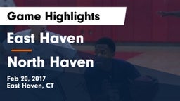 East Haven  vs North Haven  Game Highlights - Feb 20, 2017