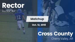 Matchup: Rector  vs. Cross County  2018