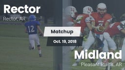 Matchup: Rector  vs. Midland  2018
