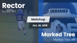 Matchup: Rector  vs. Marked Tree  2018