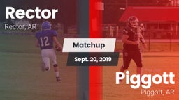 Matchup: Rector  vs. Piggott  2019