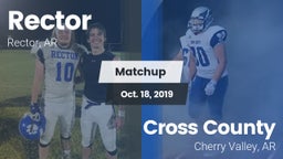 Matchup: Rector  vs. Cross County  2019