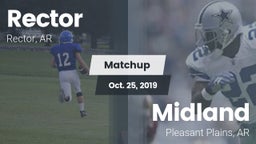 Matchup: Rector  vs. Midland  2019