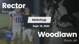 Matchup: Rector  vs. Woodlawn  2020