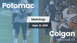 Matchup: Potomac  vs. Colgan  2018