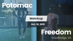 Matchup: Potomac  vs. Freedom  2018