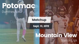 Matchup: Potomac  vs. Mountain View  2019