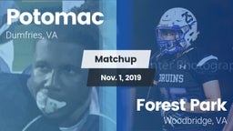 Matchup: Potomac  vs. Forest Park  2019