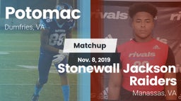 Matchup: Potomac  vs. Stonewall Jackson Raiders 2019