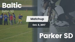 Matchup: Baltic  vs. Parker SD 2017