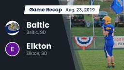 Recap: Baltic  vs. Elkton  2019