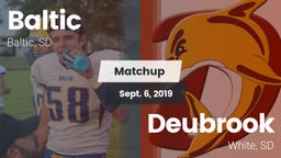 Matchup: Baltic  vs. Deubrook  2019
