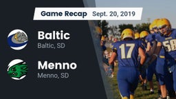 Recap: Baltic  vs. Menno  2019