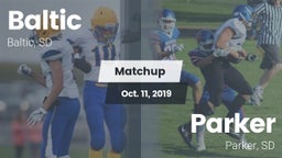 Matchup: Baltic  vs. Parker  2019