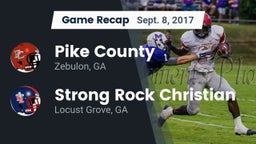 Recap: Pike County  vs. Strong Rock Christian  2017