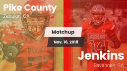Matchup: Pike County High GA vs. Jenkins  2018
