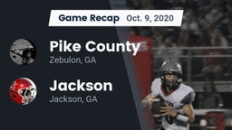 Recap: Pike County  vs. Jackson  2020