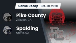 Recap: Pike County  vs. Spalding  2020