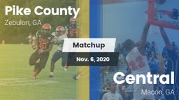 Matchup: Pike County High GA vs. Central  2020