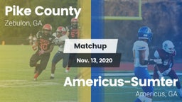 Matchup: Pike County High GA vs. Americus-Sumter  2020