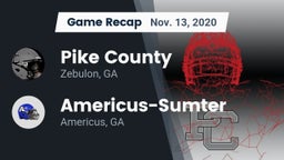Recap: Pike County  vs. Americus-Sumter  2020