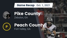 Recap: Pike County  vs. Peach County  2021