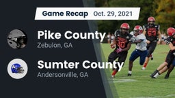 Recap: Pike County  vs. Sumter County  2021