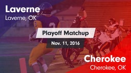 Matchup: Laverne  vs. Cherokee  2016