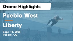 Pueblo West  vs Liberty  Game Highlights - Sept. 14, 2023
