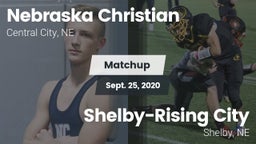 Matchup: Nebraska Christian H vs. Shelby-Rising City  2020